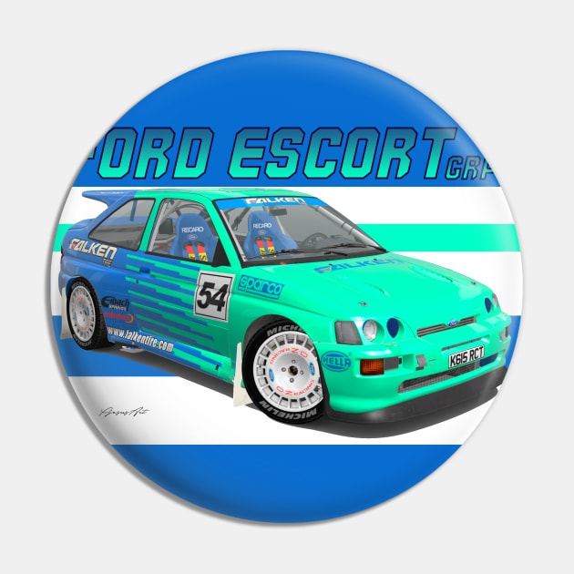 GrA Ford Escort V Pin by PjesusArt