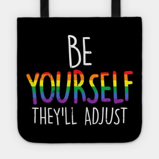 They'll Adjust LGBTQ Flag Gay Pride Ally Tote