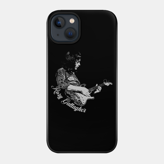 Rory Gallagher illustration ,Rory Gallagher designs - Rory Gallagher - Phone Case