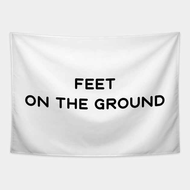 Feet on the ground Tapestry by IOANNISSKEVAS