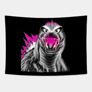 godzilla the punk kaiju wallpaper Tapestry