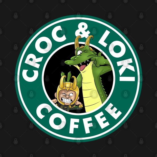 Croc & Loki Coffee by peekxel