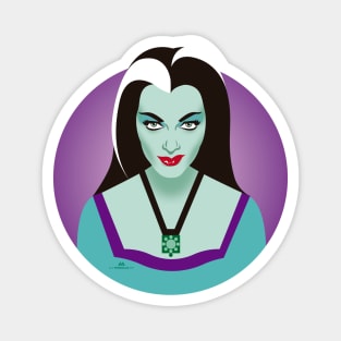 Lily Munster Magnet