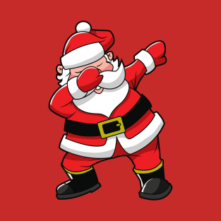Dabbing Santa Claus Christmas Dancer T-Shirt