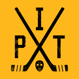 PIT Retro Sticks - Yellow T-Shirt