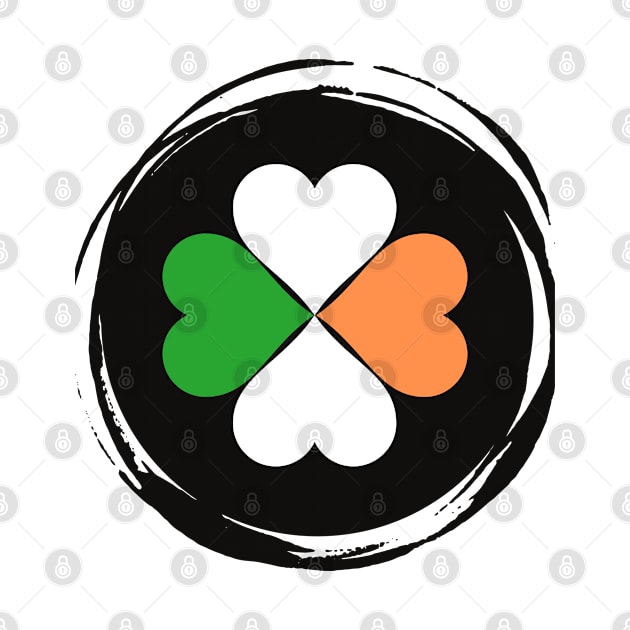 Irish flag logo by Kenizio 