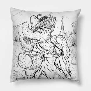 Opuntia (Cactus) Pillow