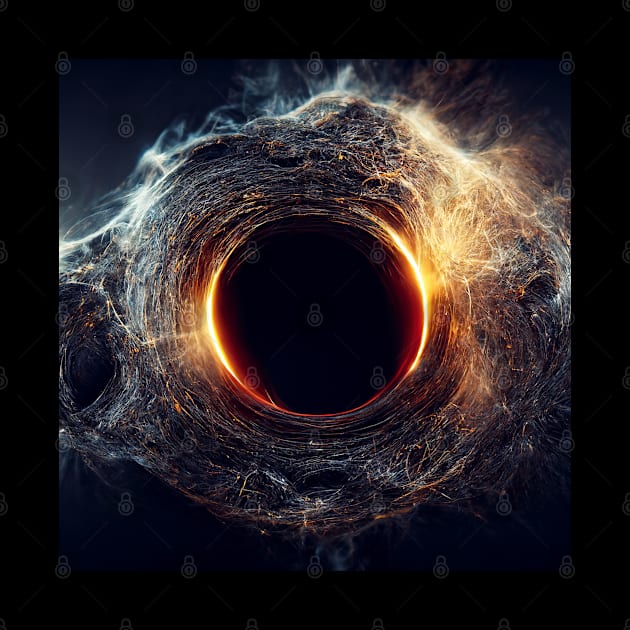 blackhole 2 abstract art by Lematworks