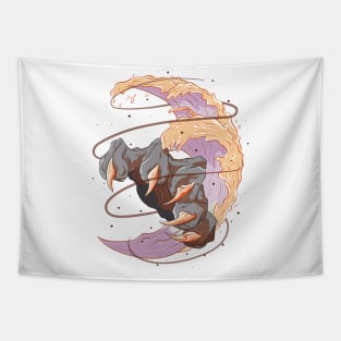 Tiger Hand - The Great Japanese Wave - Yabisan vector art - Tapestry