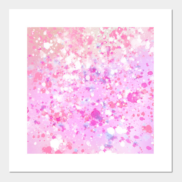 Paint Splatter Neck Gator Pink Paint Splatters Art Posters And Art Prints Teepublic
