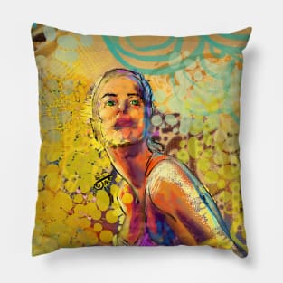 Beautiful decorative painting Pillow