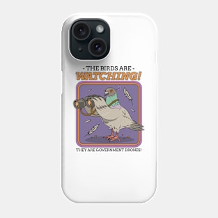 Funny Conspiracy Theory Drones Phone Case