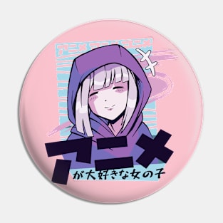 Manga T shirt Pin