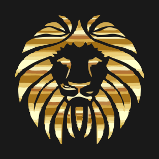 GOLDEN LION HEAD T-Shirt