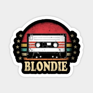 Classic Name Blondie Vintage Styles Christmas Flower 70s 80s 90s Magnet