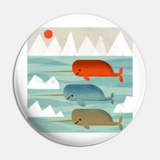 Narwhals! Pin