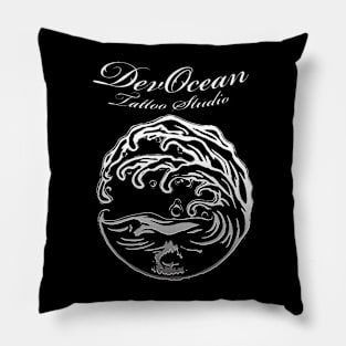 Devocean tattoo Pillow