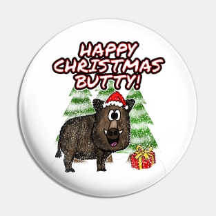 Christmas 2021 Forest Of Dean Wild Boar Funny Pin