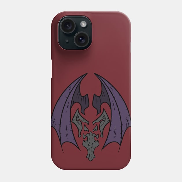 Dark Dragon Phone Case by SoraLorr