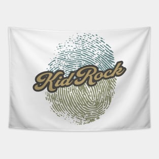 Kid Rock Fingerprint Tapestry