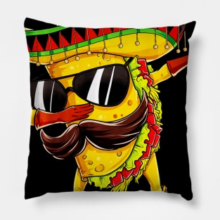 Dabbing Taco Cinco de Mayo Mexican Food Lover Dab Pillow