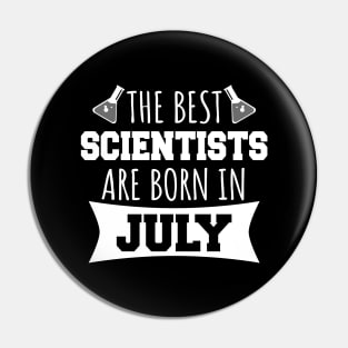 The best scientists are born in July Pin