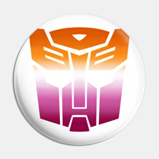 Lesbian Pride Autobot Pin