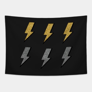 Glitter Lightning Bolts Sticker Pack Tapestry