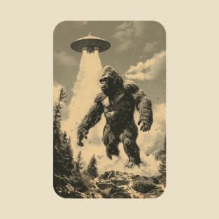 Beaming Up Bigfoot T-Shirt