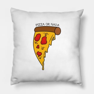 Cheezy pizza skull - Pizza or nada Pillow