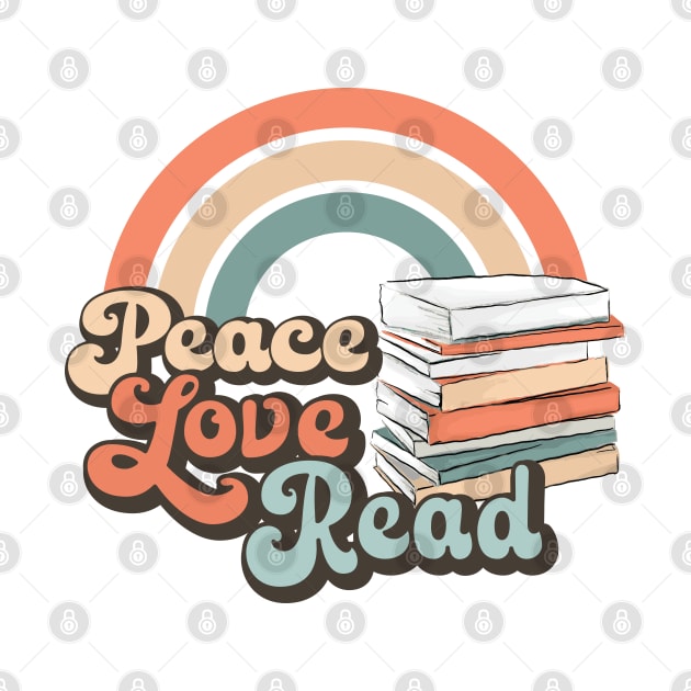 Peace Love Read by Jitterfly