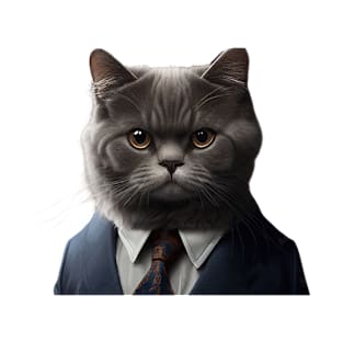 cat in a suit T-Shirt