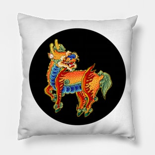 Minhwa: Kirin E Type (Korean traditional/folk art) Pillow