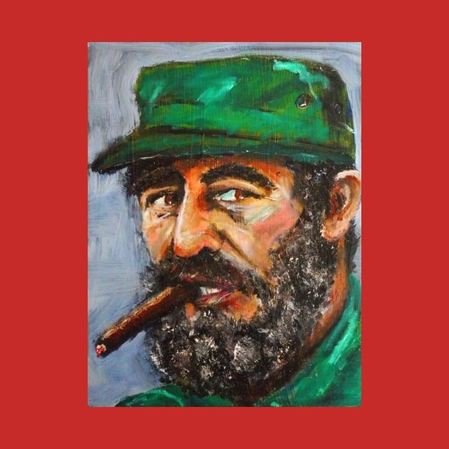 Fidel Castro by Dabse