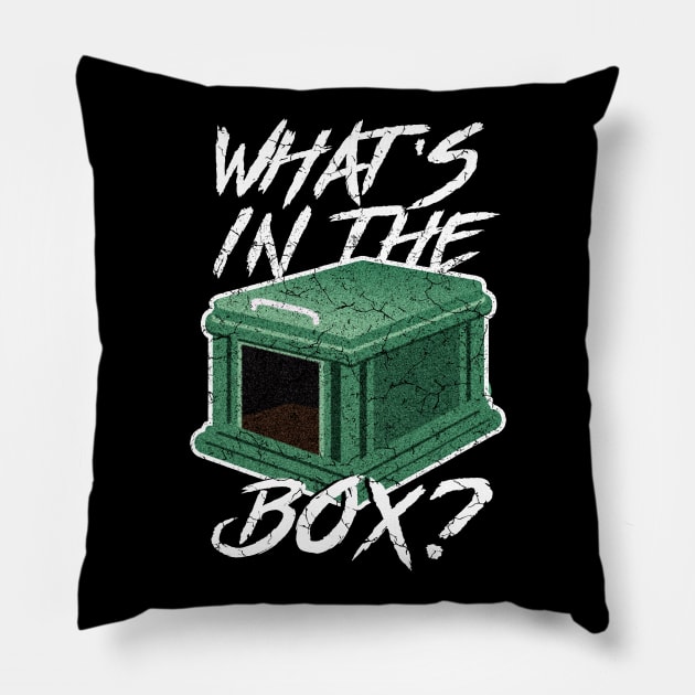 What's in the box? Pillow by NinthStreetShirts