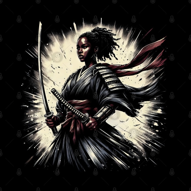 Afro Samurai Girl by Genbu