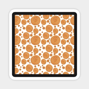 Gold dots pattern Magnet