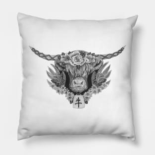 The Year of the Ox (White Background) TEES & HOODIES HERE! Pillow