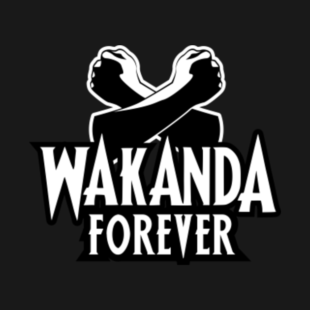 Discover Black Panther Wakanda Forever Salute - Wakanda Forever - T-Shirt