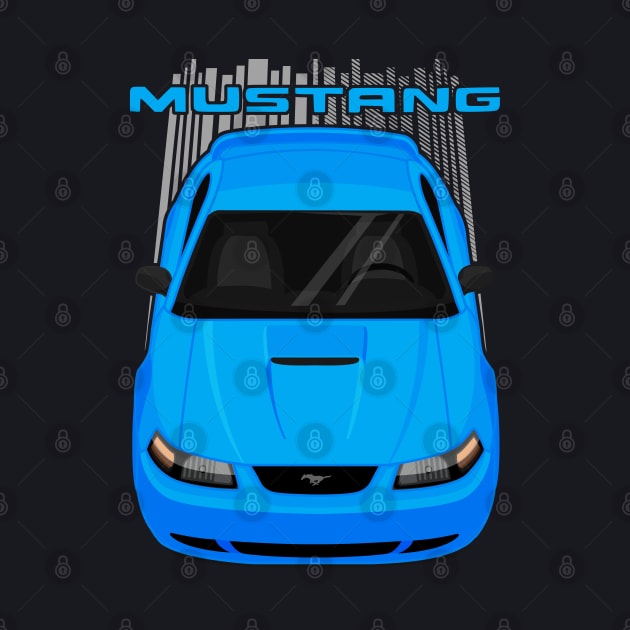 Mustang GT 1999 to 2004 SN95 New Edge - Atlantic Blue by V8social