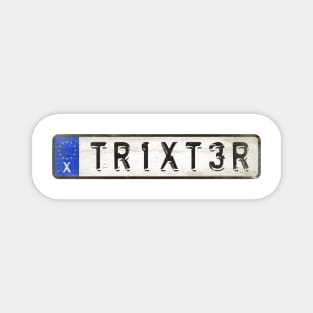 Trixter - License Plate Magnet