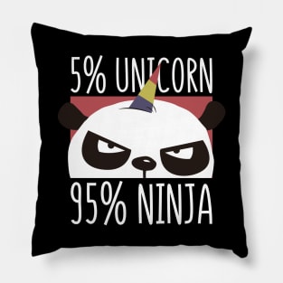 Unicorn Ninja Pillow