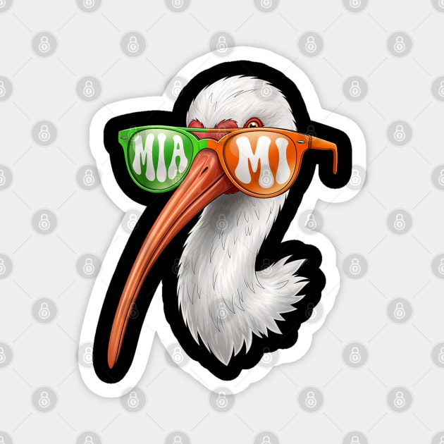 Miami-Hurricanes Magnet by dtr_art
