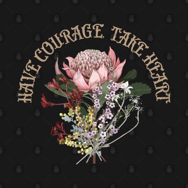 The Lost Flowers of Alice Hart - Have courage take heart by whatyouareisbeautiful