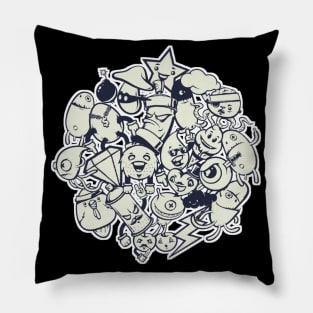 doodle art Pillow