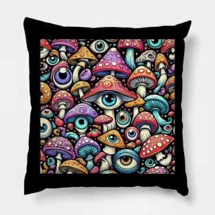 Magic mushroom Pillow