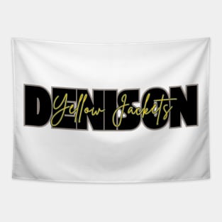 Denison Yellow Jackets Tapestry