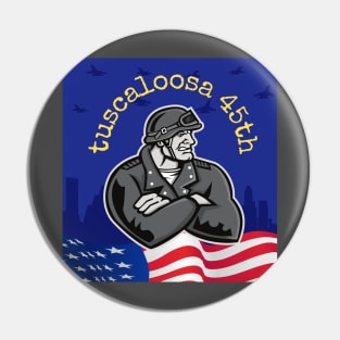 Tuscaloosa 45th Pin