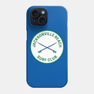 Vintage Jacksonville Beach Florida Surf Club Phone Case