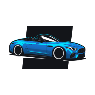 Blue SL63 AMG Roadster T-Shirt